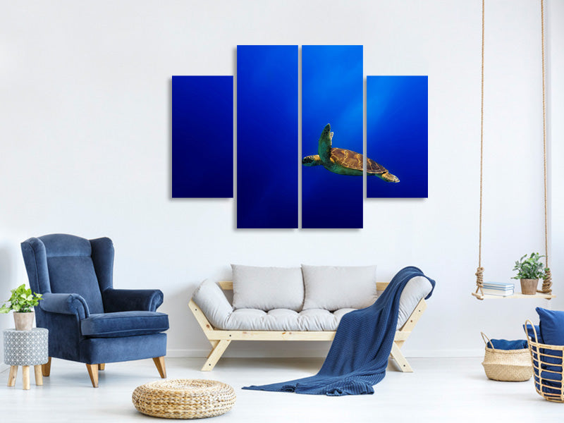 4-piece-canvas-print-flying