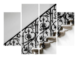 4-piece-canvas-print-forged-handrail