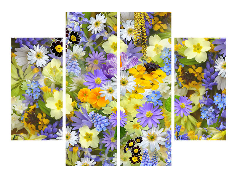 4-piece-canvas-print-fresh-spring-flowers