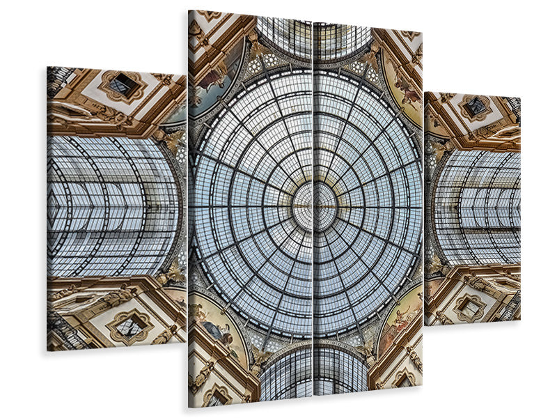 4-piece-canvas-print-galleria-vittorio-emanuele