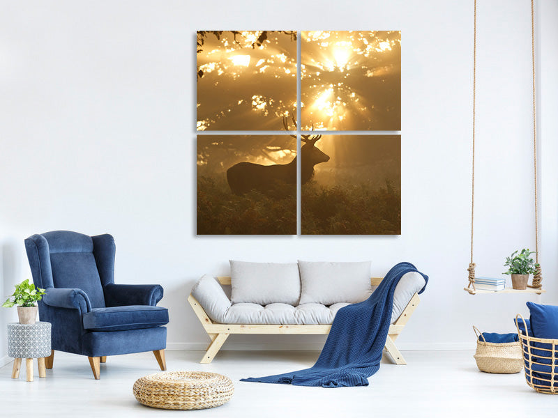 4-piece-canvas-print-ghost-of-the-forest