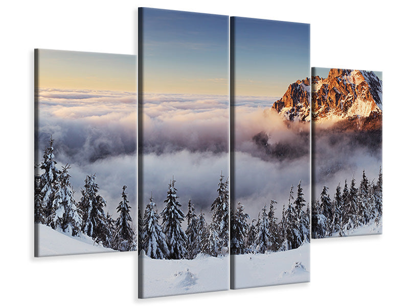 4-piece-canvas-print-golden-peak