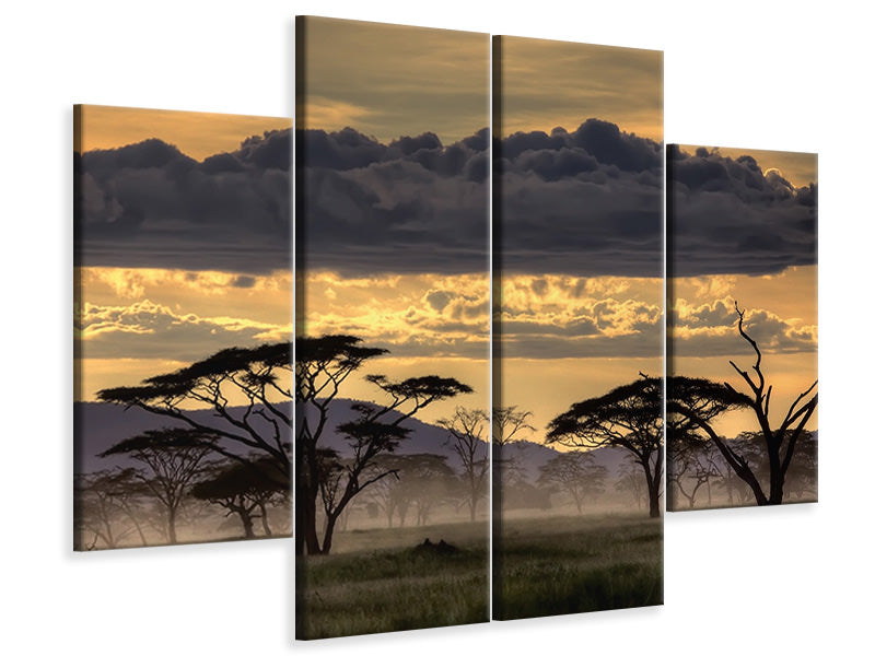 4-piece-canvas-print-good-evening-tanazania