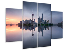 4-piece-canvas-print-good-morning-shanghai