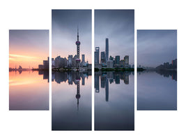 4-piece-canvas-print-good-morning-shanghai