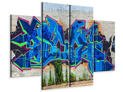 4-piece-canvas-print-graffiti-nyc