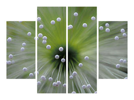 4-piece-canvas-print-green-and-white-ii
