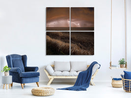 4-piece-canvas-print-harvest-lights