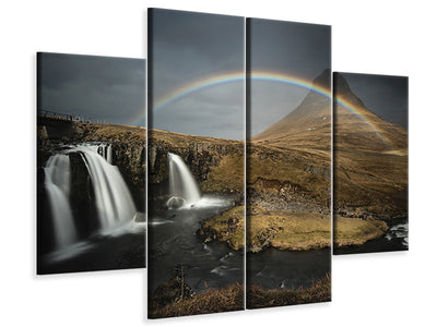 4-piece-canvas-print-kirkjufell-iceland