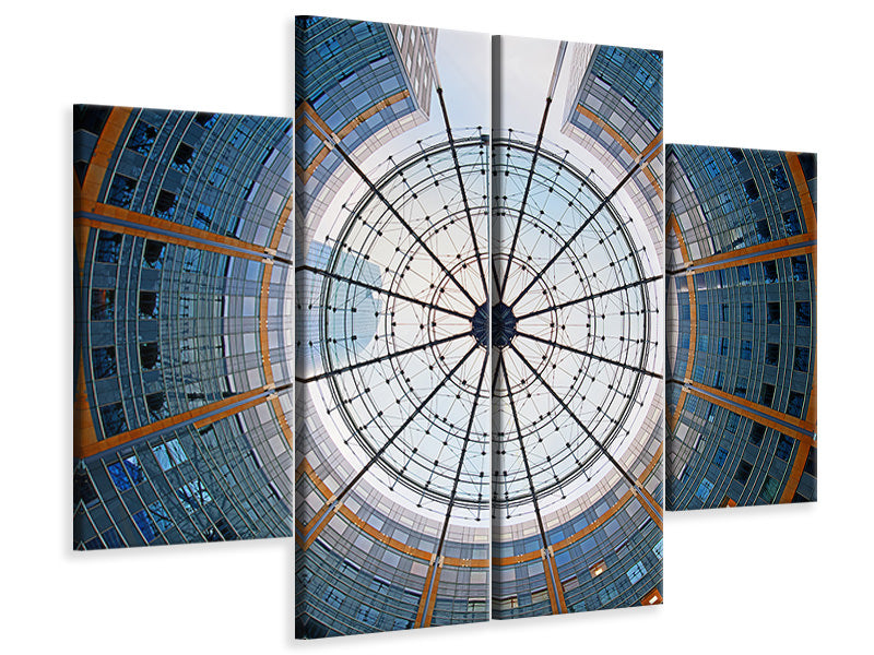 4-piece-canvas-print-la-defense-paris