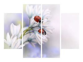 4-piece-canvas-print-ladybirds