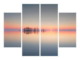 4-piece-canvas-print-lake-mattamuskeet-memory