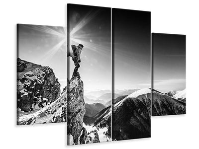4-piece-canvas-print-life-at-the-top