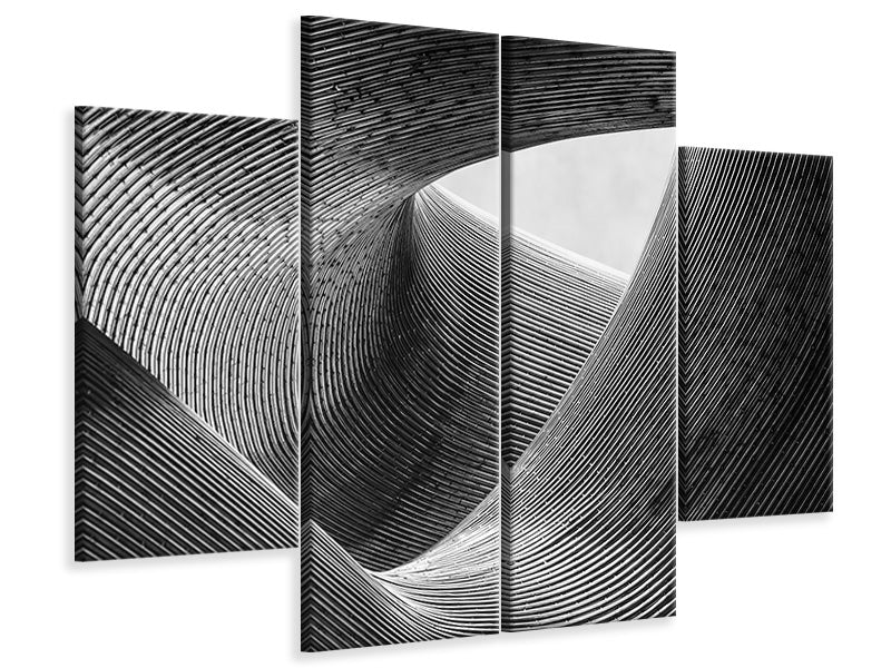 4-piece-canvas-print-lines-ii