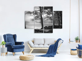 4-piece-canvas-print-loch-an-eilein