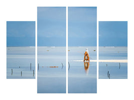 4-piece-canvas-print-low-tide