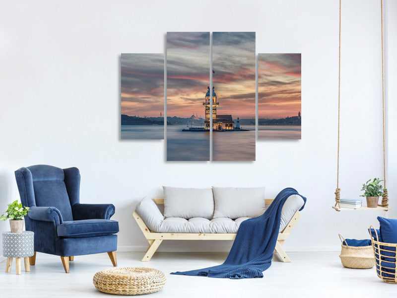 4-piece-canvas-print-maiden-tower