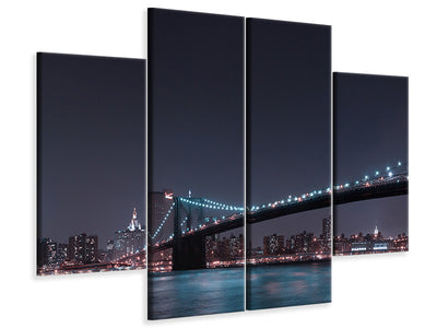4-piece-canvas-print-manhattan-skyline-and-brooklyn-bridge