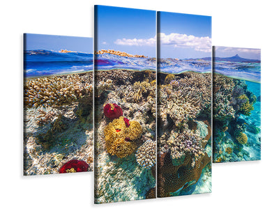 4-piece-canvas-print-mayotte-the-reef