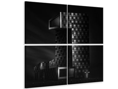 4-piece-canvas-print-metal-one