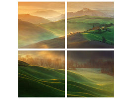 4-piece-canvas-print-morning-dreams