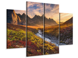 4-piece-canvas-print-mountain-paradise