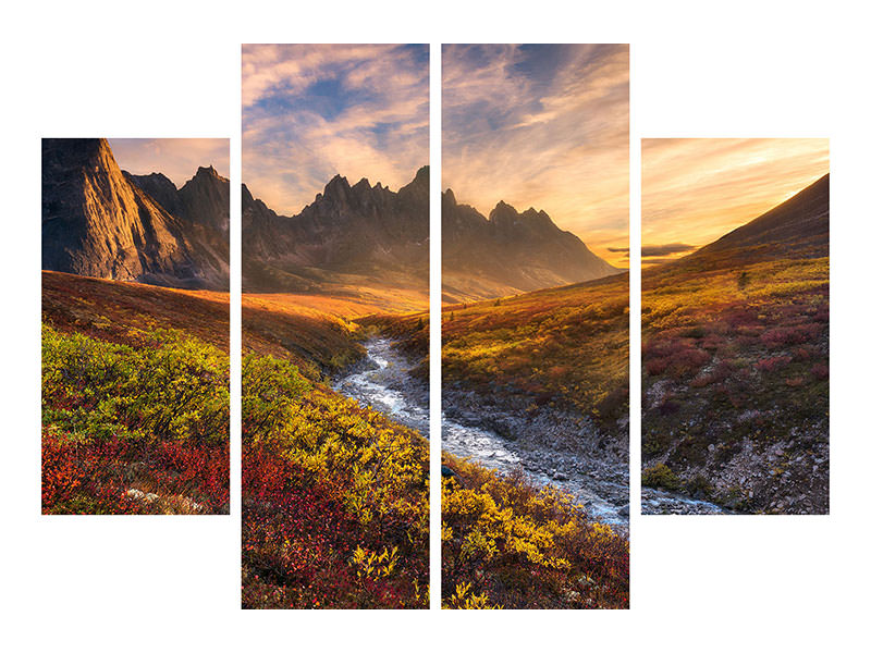 4-piece-canvas-print-mountain-paradise