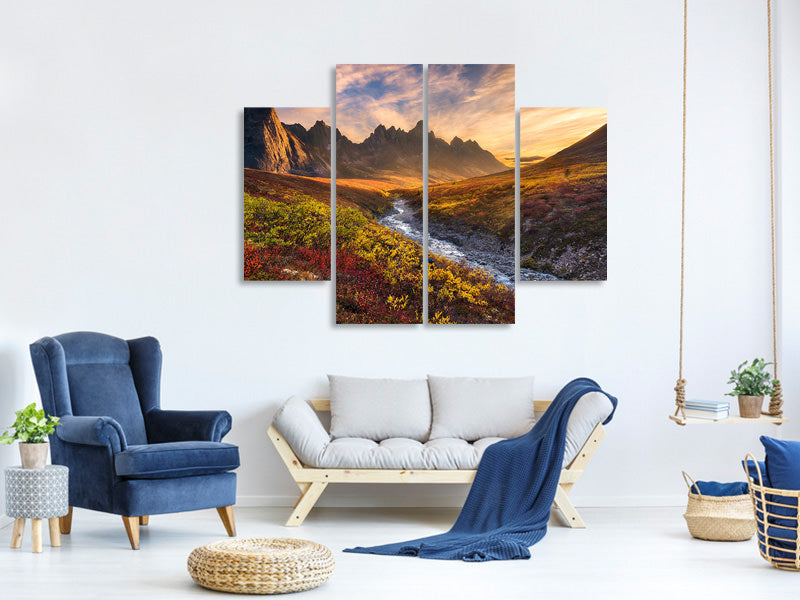 4-piece-canvas-print-mountain-paradise