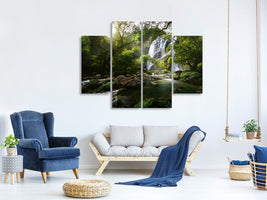 4-piece-canvas-print-mountain-stream