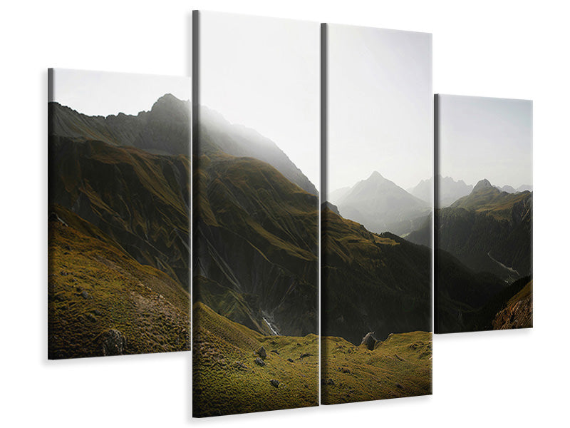 4-piece-canvas-print-nationalpark-schweiz