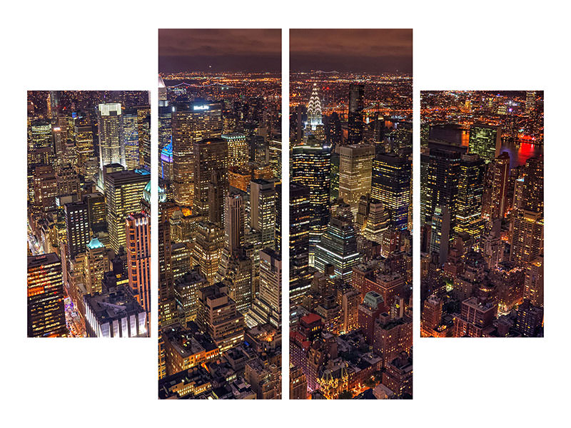 4-piece-canvas-print-night-life