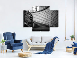 4-piece-canvas-print-noble-stairs