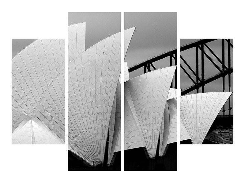 4-piece-canvas-print-opera-house-sydney