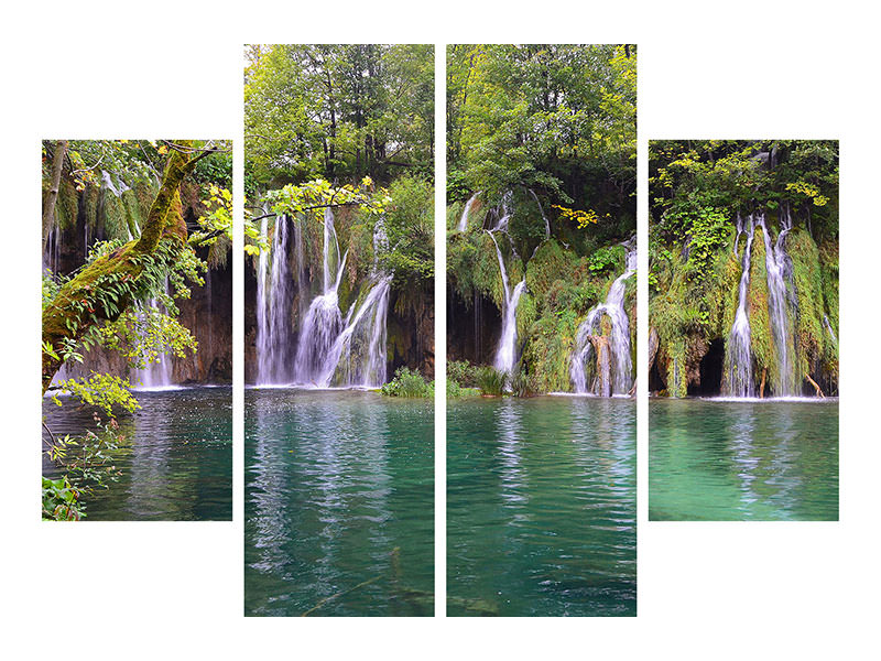 4-piece-canvas-print-plitvice-lakes-national-park