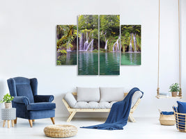 4-piece-canvas-print-plitvice-lakes-national-park