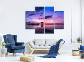 4-piece-canvas-print-quiet-sunrise