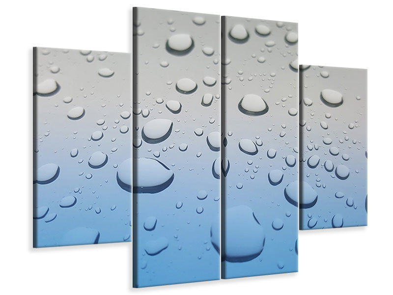 4-piece-canvas-print-raindrop-in-xxl