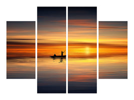 4-piece-canvas-print-romantic-sunset-on-the-sea-ii