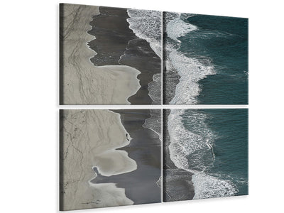 4-piece-canvas-print-running-waves