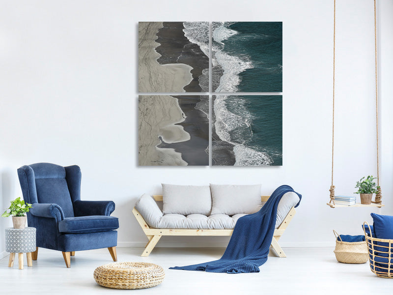 4-piece-canvas-print-running-waves