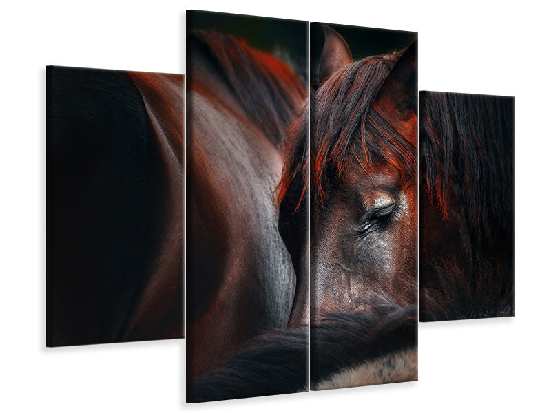 4-piece-canvas-print-sleep-huddle