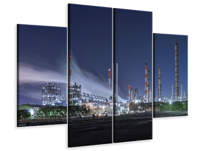 4-piece-canvas-print-smoke-exhaust