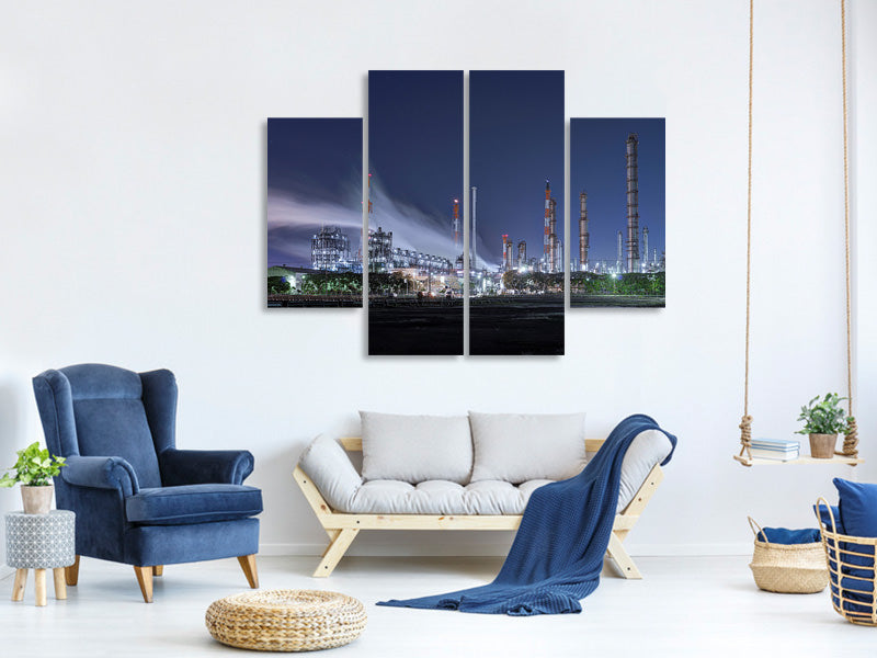 4-piece-canvas-print-smoke-exhaust