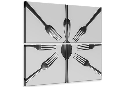 4-piece-canvas-print-spoon-and-forks
