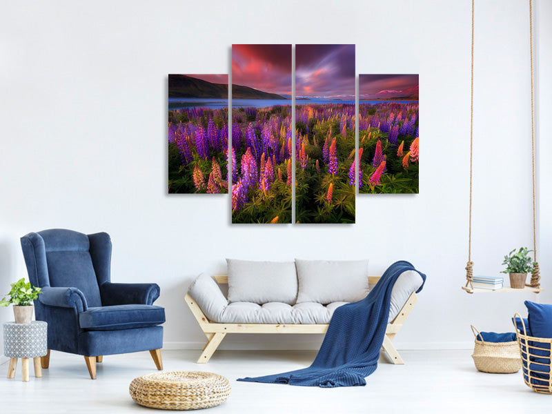 4-piece-canvas-print-springtime-rush