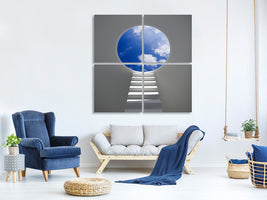 4-piece-canvas-print-stairway-to-heaven