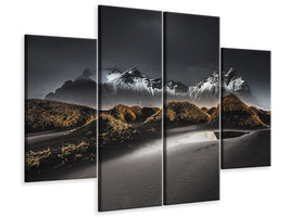 4-piece-canvas-print-stokksnes-iceland