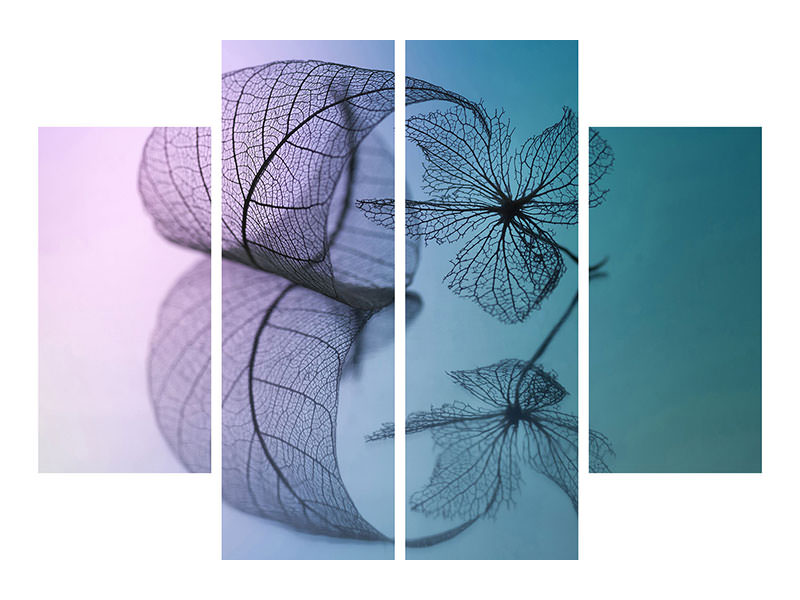 4-piece-canvas-print-story-of-leaf-and-flower