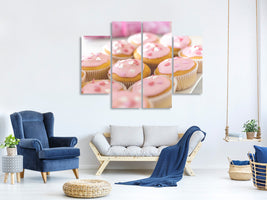 4-piece-canvas-print-sweet-cupcake