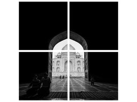 4-piece-canvas-print-taj-mahal